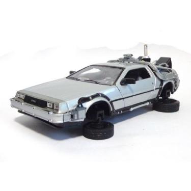 Imagem de Delorean Time Machine Back To The Future 2 Fly 1:24 Welly