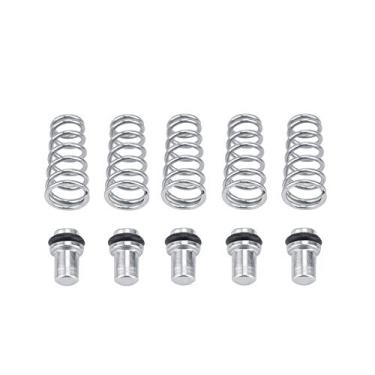 Imagem de OKJHFD 6Pcs Substituições Universal Válvula Poppet Lock Postes Barril Válvula Poppet Spring Beer Parts Fits Pin Lock Estilo Poste