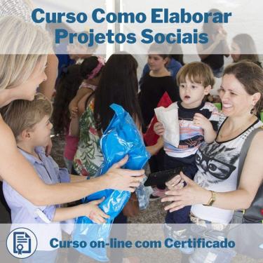 Imagem de Curso Online em videoaula de Como Elaborar Projetos Sociais com Certificado + 2 brindes