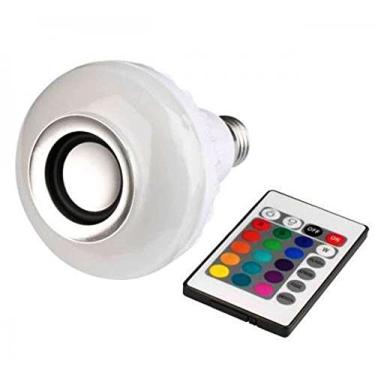 Imagem de Lâmpada Multicolorido Led Com Caixa De Som Bluetooth 3w