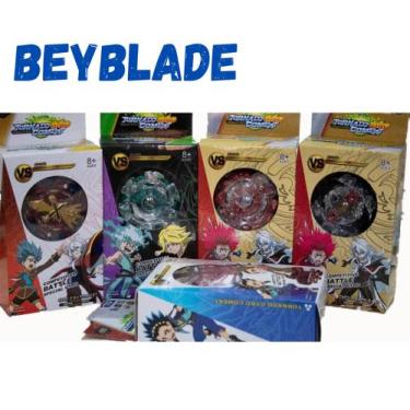 Arena Beyblade Burst + Lançador Medidor de Potencia + Kit Elemento X Hasbro