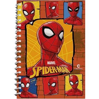 Imagem de Caderno Universitário, Culturama, Capa Dura, Homem Aranha, 80 Folhas, Unidade, 21x27cm