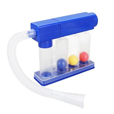 Imagem de Exercício de respiração profunda para pulmão, exercitador respiratório, treinador de respiração, exercitador de respiração profunda, sistema de medição de exercícios respiratórios