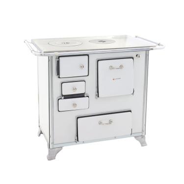 Imagem de Fogão a Lenha Venâncio Nº1 Gabinete Branco Sem Tampa Lado Direito 1GDBR