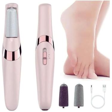 Imagem de Lixa Lixador de Pé Elétrico Removedor de Calos Para os Pés Portátil Recarregável Lixa Esfoliador Pedicure