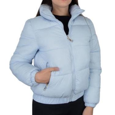 Imagem de Jaqueta Feminina Pellini Bomber Nylon Azul Claro - GD654-Feminino