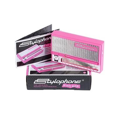 Imagem de Stylophone Rosa - O sintetizador eletrônico de bolso original, edição especial
