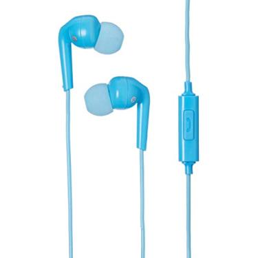 Imagem de MEE audio Fone de ouvido intra-auricular RX18P Comfort-Fit com graves aprimorados e microfone embutido e controle remoto (azul)