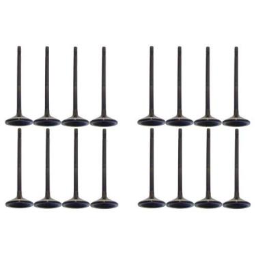 Imagem de DNJ VK164182 Kit de válvula de admissão de escape para Ford F-150 1993 a 1995, Mustang V8 5.0L, 5.8L OHV 16V EV4182 X8 IV4182 X8