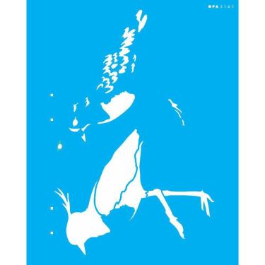 Imagem de Stencil 20X25 Animal Pássaro Quero-Quero - Opa 3165