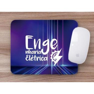 Imagem de Mouse Pad Emborrachado Personalizado Engenharia Elétrica - Deluzz