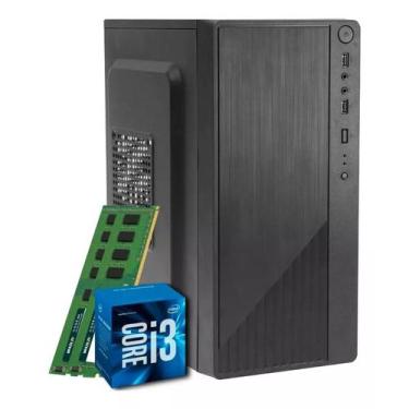Imagem de Computador Basico Simples Barato Core I3, 8gb, Ssd 120gb Nfe - TWO BRO