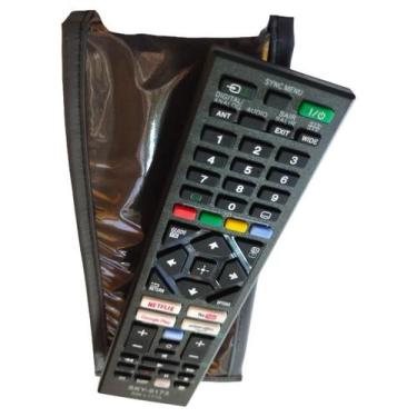 Imagem de Controle Para Tv Sony Led Smart Rm-L1715 + Capa Proteção