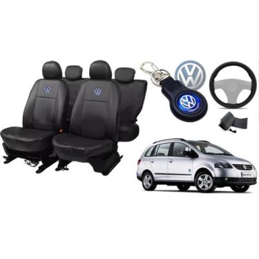 Imagem de Kit de Capas de Couro para Spacefox 2008 - Couro Impermeável + Chaveir