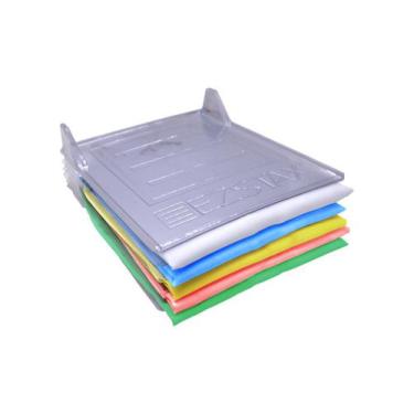 Imagem de Kit 100 Organizadores De Roupas Camisas Tipo arquivo IKAZA