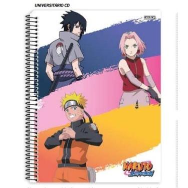 Imagem de Caderno 80 Folhas 1 Matéria Naruto - São Domingos