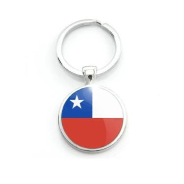 Imagem de Chaveiro Bandeira Do Chile País da América Latina - RECANTOASTRALSITE