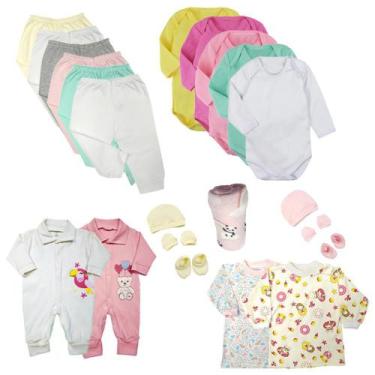 Imagem de Kit Roupas de Bebê 21 Pçs Enxoval Completo Menino e Menina - Koala Bab
