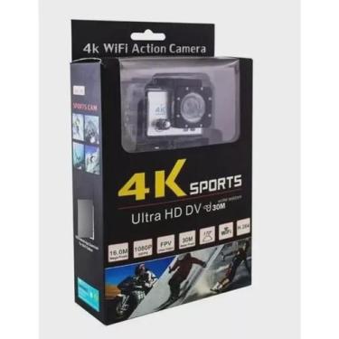 Imagem de Câmera De Ação Action Pro Sport 4k Hd Dv Wifi Mergulho Moto - DMK