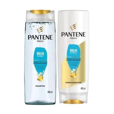 Imagem de Shampoo + Condicionador Pantene Pro-v Brilho Extremo 400ml