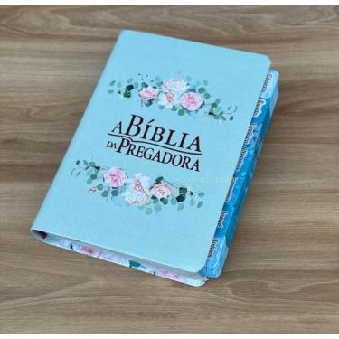 Imagem de A Biblia da Pregadora media com Abas adesivas coladas - Sbb