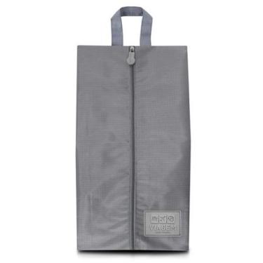 Imagem de Bolsa Porta Sapato Jacki Design Viagem Cinza