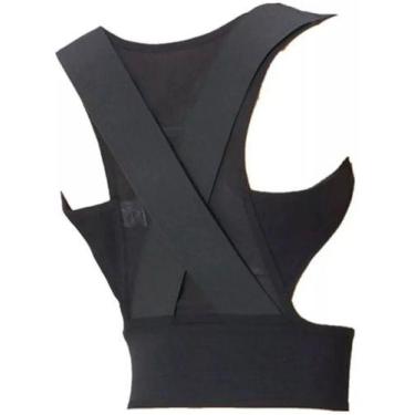 Imagem de Corretor Postura Colete Cinta Tipo X Doutor Magico - OEM, M L