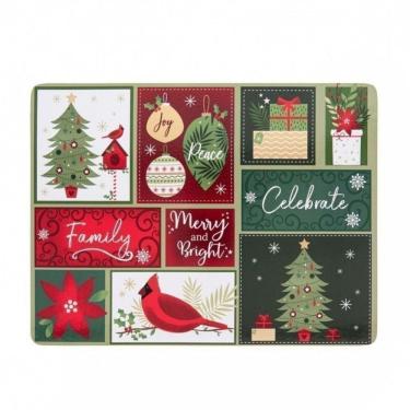 Imagem de Jogo Americano Celebrate MDF 30X40cm 1 pç 310172 - Copa e Cia