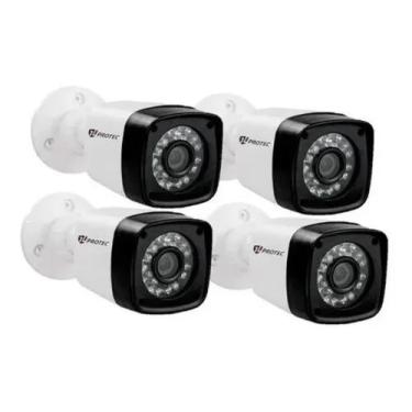 Imagem de Kit Cftv 4 Cameras Full Hd 1080p 2.8mm Jl1020 Jl Protec
