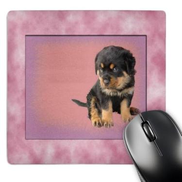 Imagem de 3dRose Mouse pad LLC 20,3 x 20,3 x 0,63 cm, Filhote Rottweiler (mp_30084_1)