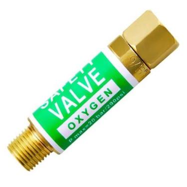 Imagem de Válvula Corta Chama Oxigênio para Maçarico - Omega