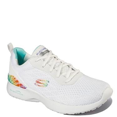Imagem de Skechers Tênis feminino, Skech-Air Dynamight - Groovy Path, Wmlt=branco/multi, 6.5