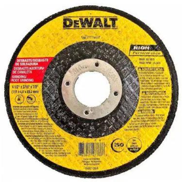 Imagem de Disco de Corte Desbaste Acabamento 4 1/2" x 2,5mm x 7/8" DW80408 DeWalt - Uni...