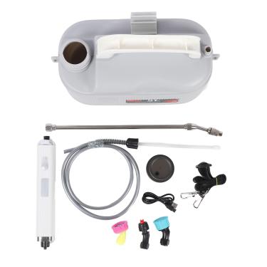 Imagem de Pulverizador Elétrico de Jardim, Pulverizador Alimentado por Bateria 5L 2000mAh para Irrigação de Plantas Com Varinha Telescópica Design Anti-vazamento Fácil de Usar e Ergonômico