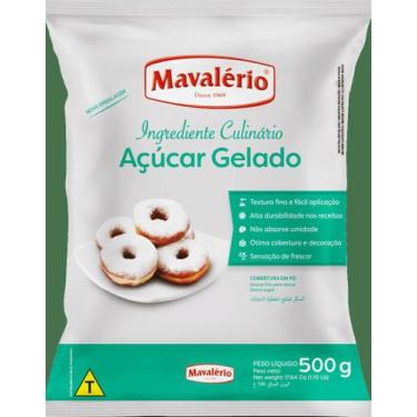 Imagem de AÇUCAR CONFEITEIRO MAVALERIO 500g BASE GELADO