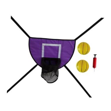 Imagem de UGPLM Argola de basquete para browarboard de trampolim para jogos de basquete de basquete esportes de brinquedos de trampolim Acessórios de basquete