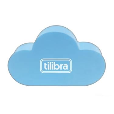 Imagem de Mini Borracha de Nuvem Tilibra - Und Borracha Escolar e Kawaii nas Cores Rosa, Azul ou branco (Azul)