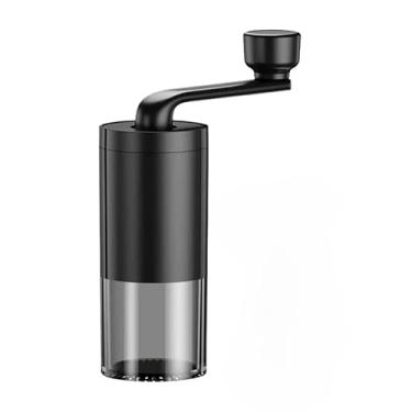 Imagem de Moedor de café Manual grosso e fino Ajustável mão Manivela Coffee grinder