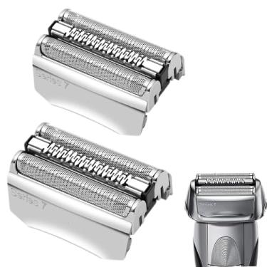 Imagem de colorski Lâmina De Reposição Para Barbeador Elétrico Série 7 70S Compatível Com Barbeadores Braun Série 7 De 720 Cc, 730 Cc, 735S, 750 Cc, 760 Cc, 790 Cc E 795 Cc (Pacote Com 2)