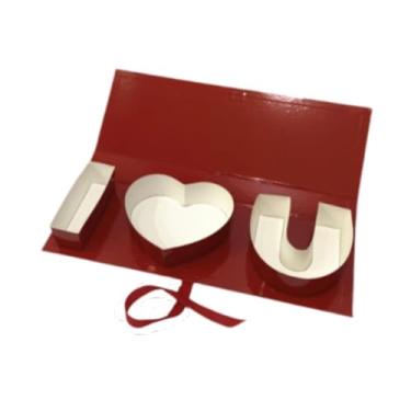 Imagem de Fancyes Presente do Dia Mães Caixa de caixa de caixa Caixa de papelão caixa de embalagem de papel, Vermelho