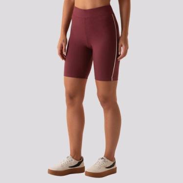 Imagem de Shorts Fila Mid Life Core Feminino Vinho, G
