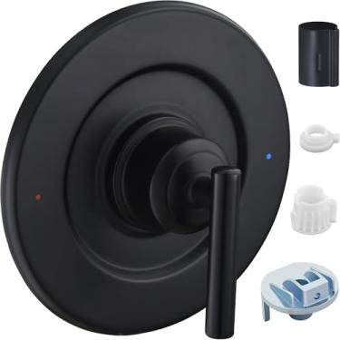 Imagem de Posi-Temp válvula de balanceamento de pressão reposição para Moen T2901BL Gibson, preto fosco