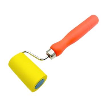 Imagem de Ioensy Rolo de costura de papel de parede, ferramenta de rolamento, decoração de casa, esponja portátil ergonômica, roda de prensagem plana, prensa de borda