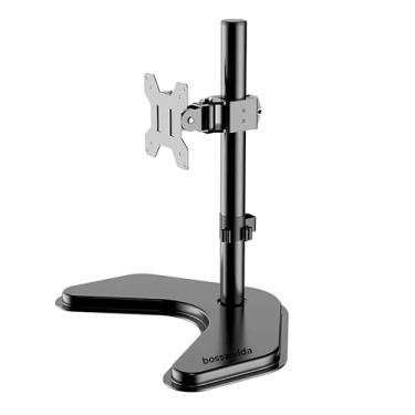 Imagem de Suporte Monitor Mesa com Braço Ergonômico – Suporte Articulado Monitor Reforçado para monitor vertical, Compatível com VESA 75/100, Ideal para Home Office e Escritório