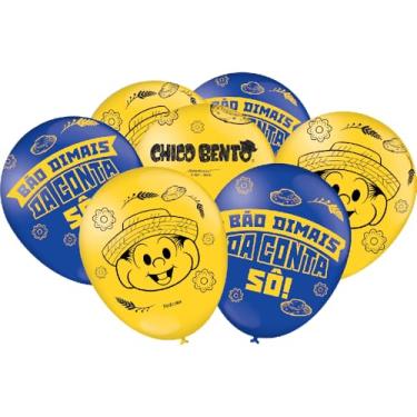 Imagem de Balao Chico Bento Arraia - Embalagem com 25 unidades.