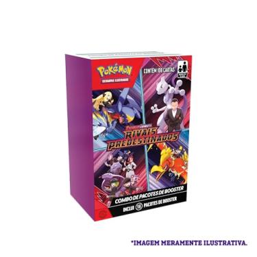 Imagem de Pokémon TCG, Combo De Booster Pokémon EV10 Rivais Predestinados