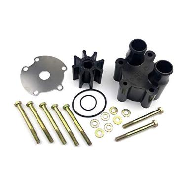 Imagem de Wingogo Kit de reparo do impulsor da bomba de água 807151A14 para Mercruiser Bravo 1 2 3, Mercruiser Alpha one e Mercury Quicksilver motor V8 300 HP 4.3L 5.7L 7.4L substituição OEM 46-807151A7