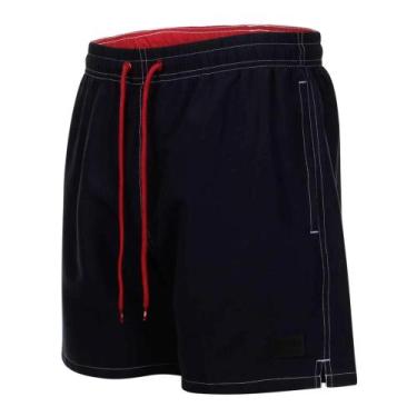 Imagem de Short Speedo Swim Masculino, Marinho, Vermelho, P