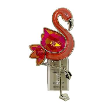 Imagem de Bath & Body Works Banho E Corpo Facetado Flamingo Rosa Ajustável Wallflowers Controle De Fragrância Luz Noturna Plug
