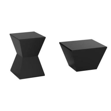 Imagem de Conjunto com 2 Banquetas - Nitro/neo Preto